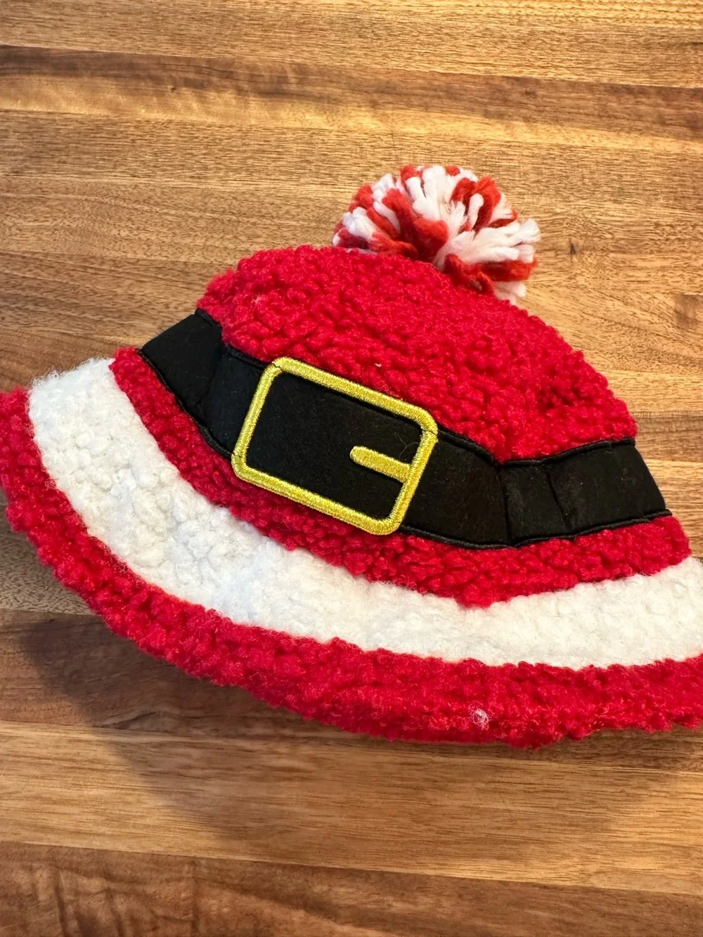 Holiday Time Bright Red Holiday Hat